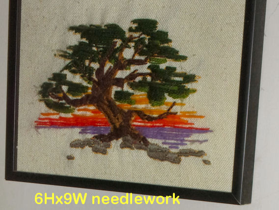 Asian needle work